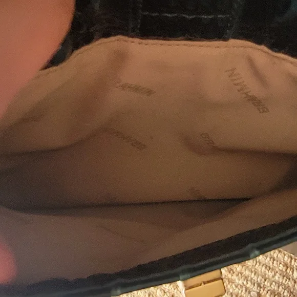 Brahmin Leia Blue Patina Melbourne Crossbody Bag - Picture 10 of 16